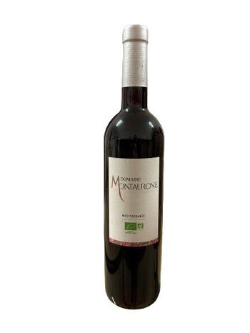 Domaine Montaurone IGP Méditerranée Vin Rouge 75cl BIO