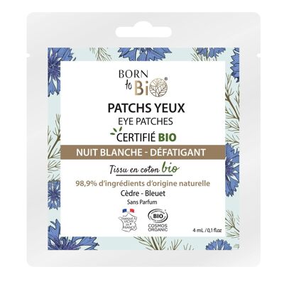 Nuit Blanche cotton eye patches - Certified Organic