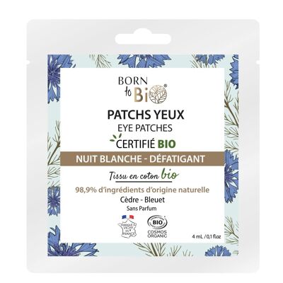 Nuit Blanche cotton eye patches - Certified Organic