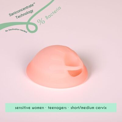 Femieko Delicate Menstrual Disc with Saniconcentrate antibacterial technology