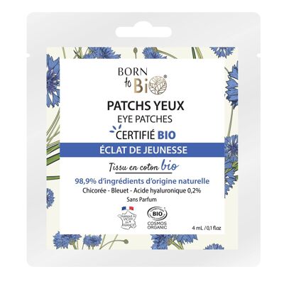 Youthful Radiance cotton eye patches - Certified Organic