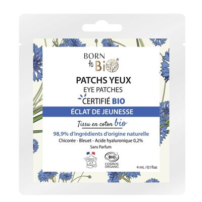 Youthful Radiance cotton eye patches - Certified Organic