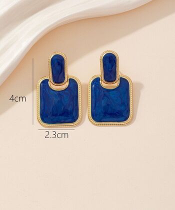 Boucles d'oreilles Clou Acier 24BOA025 5