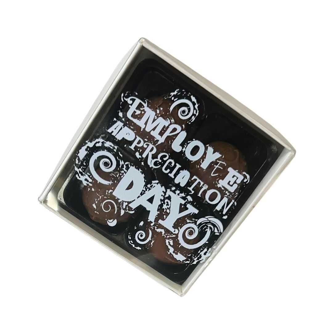 Apprezzamento dei dipendenti Giorno 4 Tartufi indulgenti per vegani