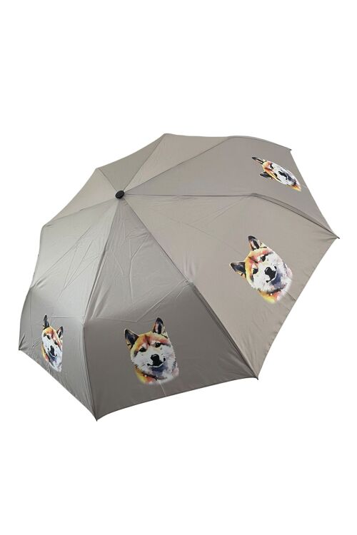 Shiba Inu Dog Print Umbrella (Short) - Multi