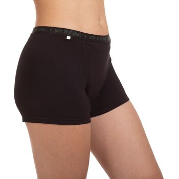 Femieko AllBody Culotte Absorbante pour Menstruations et Incontinence – Type Boxer – Noir 4