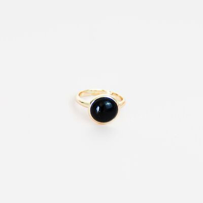 Bague BIBI - opale noire