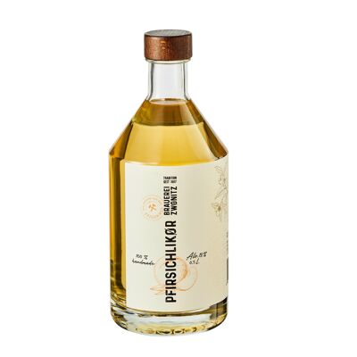 Zwönitzer peach liqueur