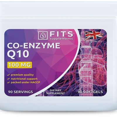 Coenzyme Q10 100mg 90 gélules