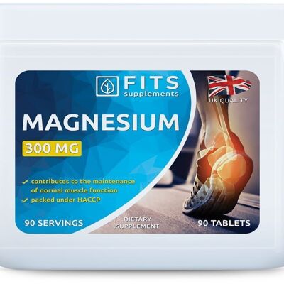 Magnesium 300mg 90 tablets