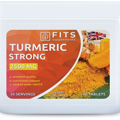 Turmeric Strong 2500mg tablets