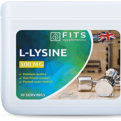 L-Lysine 500 mg 90 gélules