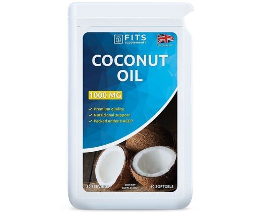 Coconut Oil 1000mg softgels