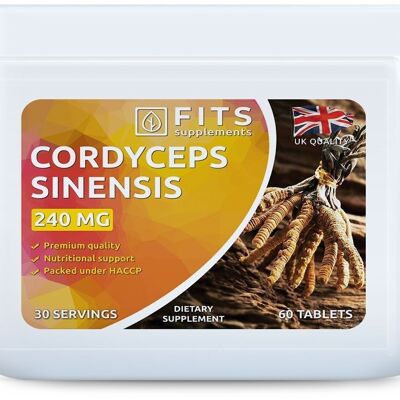 Cordyceps Sinensis 240 mg comprimidos