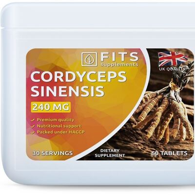 Cordyceps Sinensis 240mg comprimés