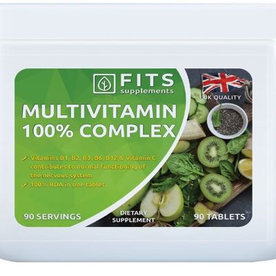 Multivitamin 100% Complex 90 tablets