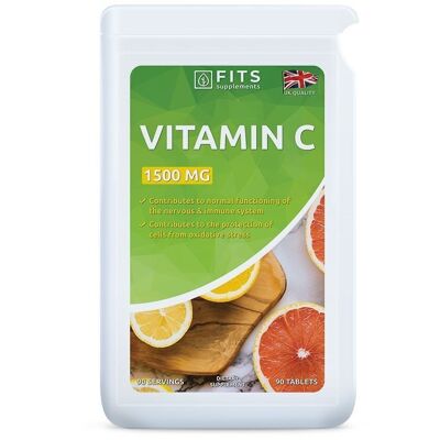 Vitamin C 1500 mg 90 Tabletten