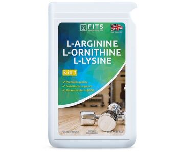 L-Arginine L-Ornithine L-Lysine 120 gélules