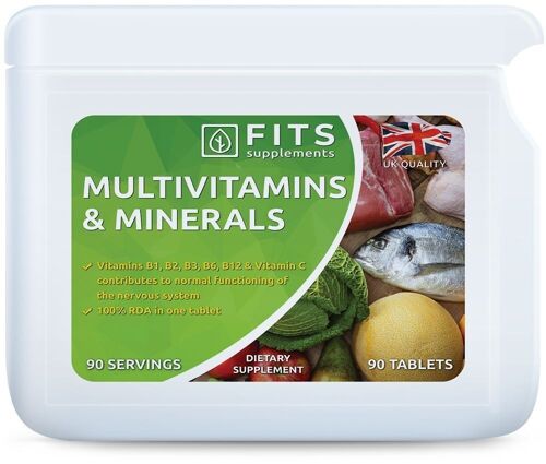Multivitamin and Mineral Complex 90 tablets