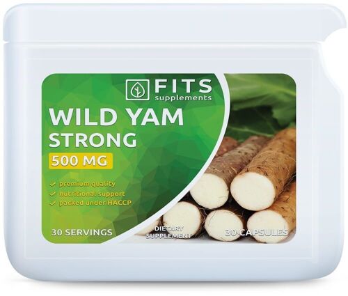 Mexican Wild Yam 500mg capsules