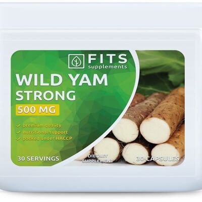 Mexican Wild Yam 500mg capsules