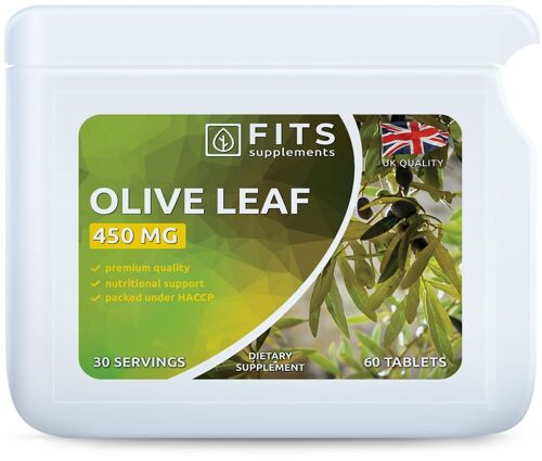 Olive Leaf 450mg tablets