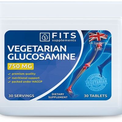 Glucosamina vegetariana comprimidos de 750 mg