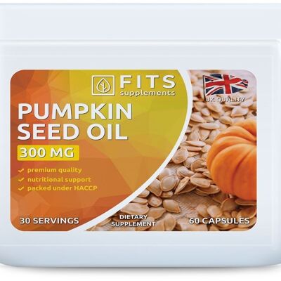 Pumpkin Seed Oil 300mg capsules