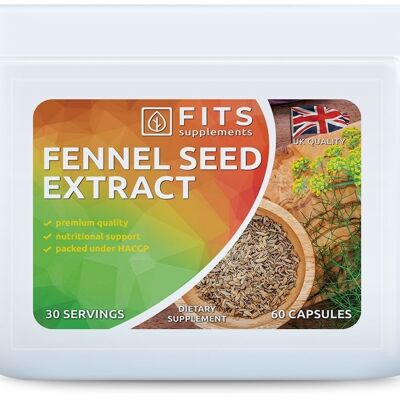 Fennel Seed Extract 480mg capsules