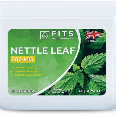 Nettle Leaf 200mg capsules