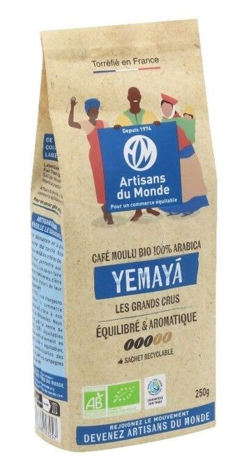 Café moulu bio Yemayá – 250g