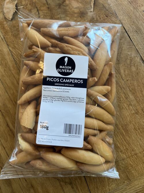 Picos Camperos, Format 180g - Petit pain