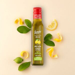 VINAIGRETTE AU CITRON À BASE D'HUILE D'OLIVE EXTRA VIERGE 100% ITALIENNE BOUTEILLE DE 250 ML