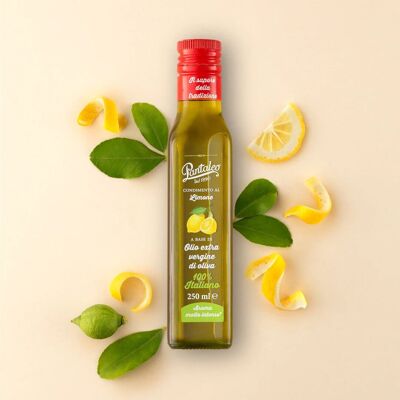 ZITRONEN-Dressing auf Basis von 100 % italienischem nativem Olivenöl extra, 250-ml-Flasche