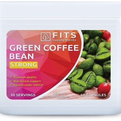 Capsules fortes de grains de café vert