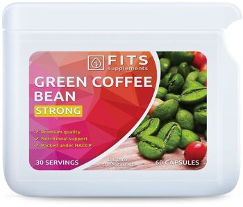 Capsules fortes de grains de café vert