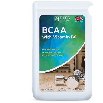 BCAA Plus Amino Acids and B6 120 tablets