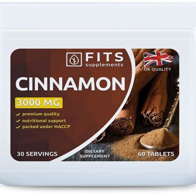 Cinnamon 3000mg tablets