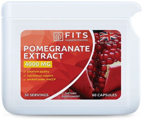 Pomegranate Extract 4000mg capsules