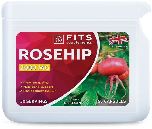 Rosehip Extract 2000mg capsules