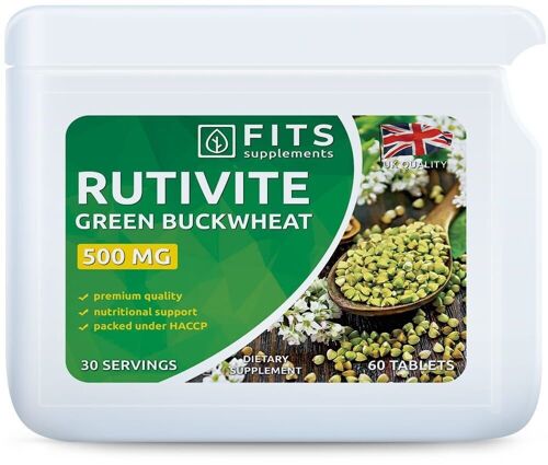 Rutivite Green Buckwheat 500mg tablets