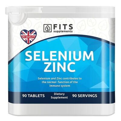 Selenio y Zinc 90 comprimidos