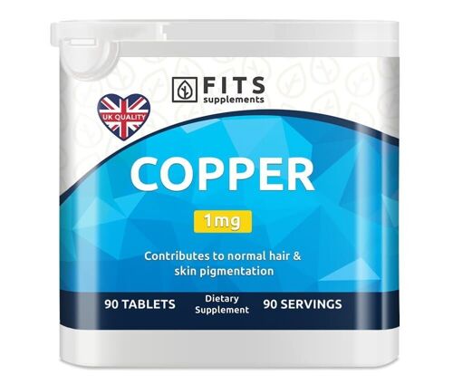 Copper 1mg 90 tablets