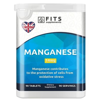 Manganese 14mg 90 tablets
