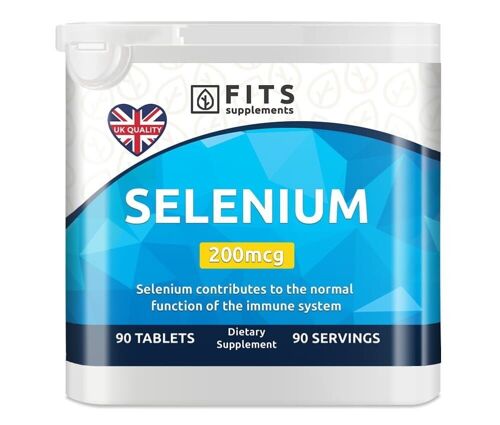 Selenium 200mcg 90 tablets