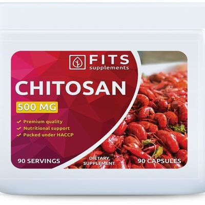 Chitosán 500 mg cápsulas