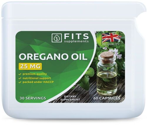 Oregano Oil 25mg capsules