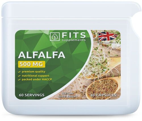 Alfalfa 500mg tablets