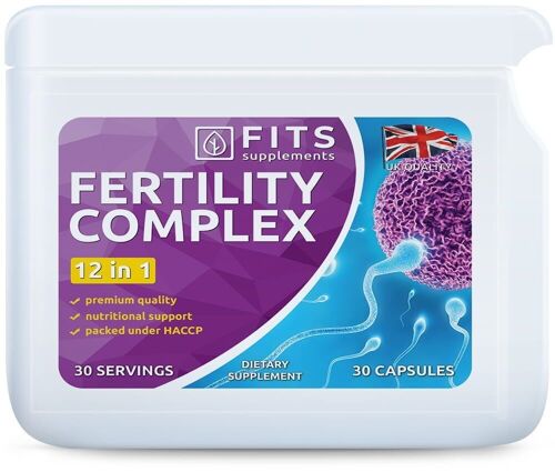 1=3! Best before 31.12.24! Fertility Complex 12 in 1 capsules