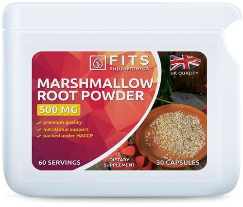 Marshmallow Root 500mg capsules